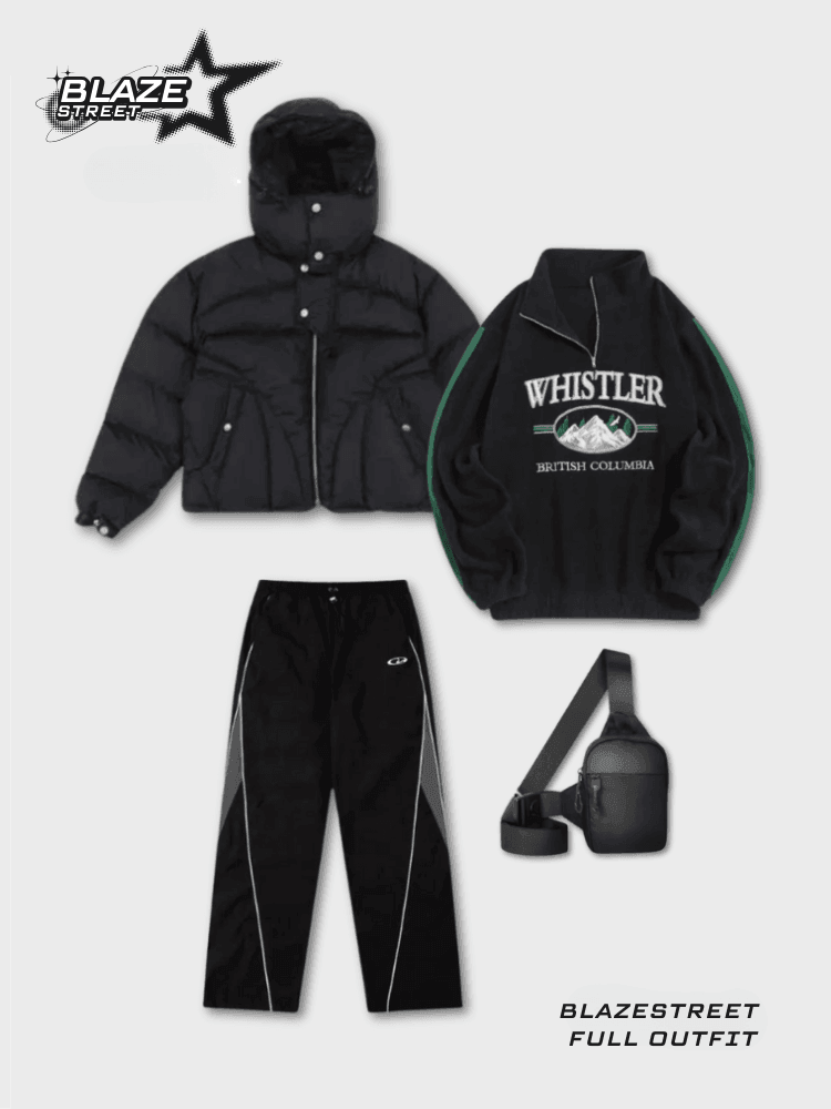 BlazeStreet® Warm All Black Outfit