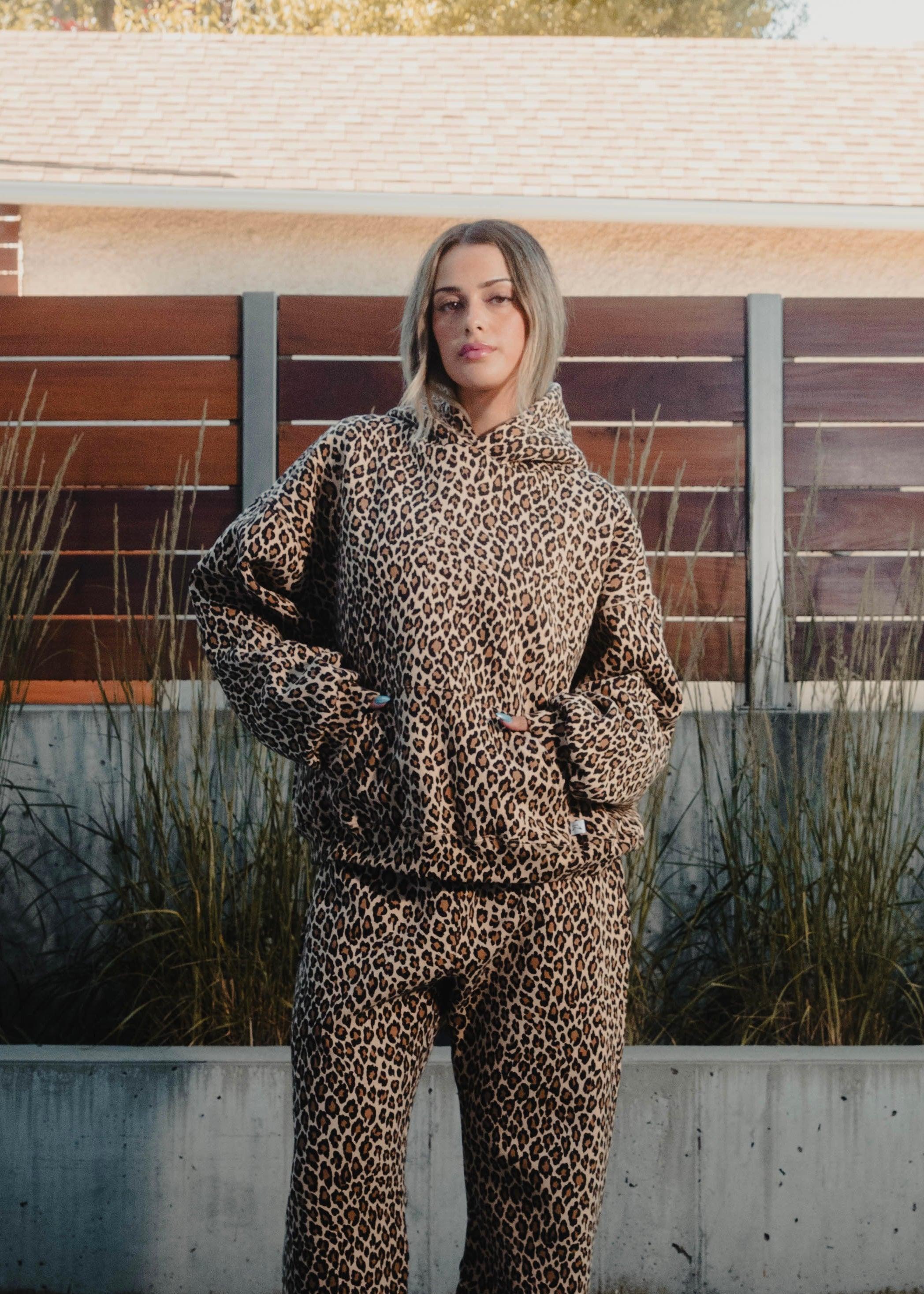 BlazeStreet® - Leopard Hoodie