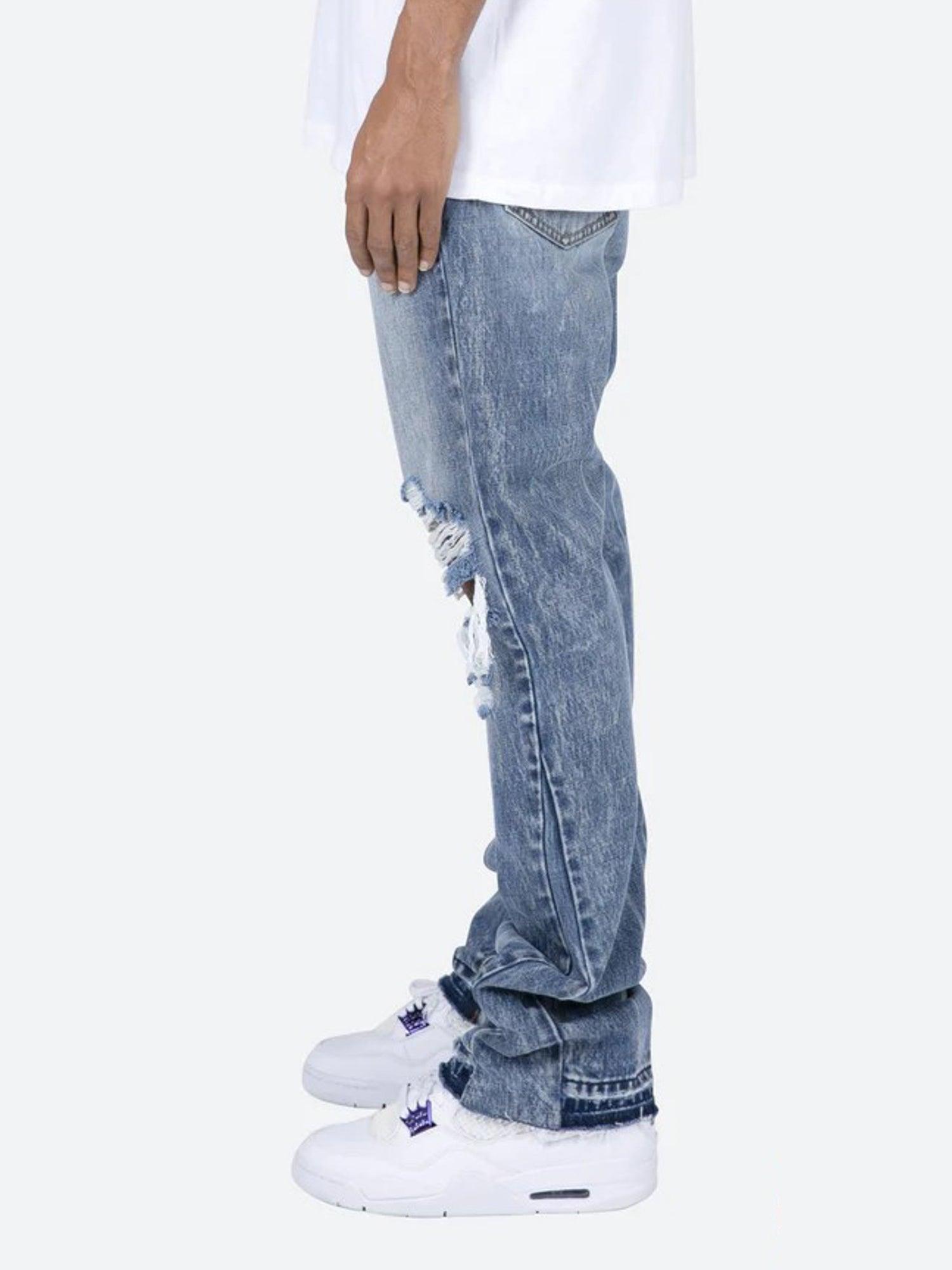 BlazeStreet® - Jeans With Flare Design Ripped