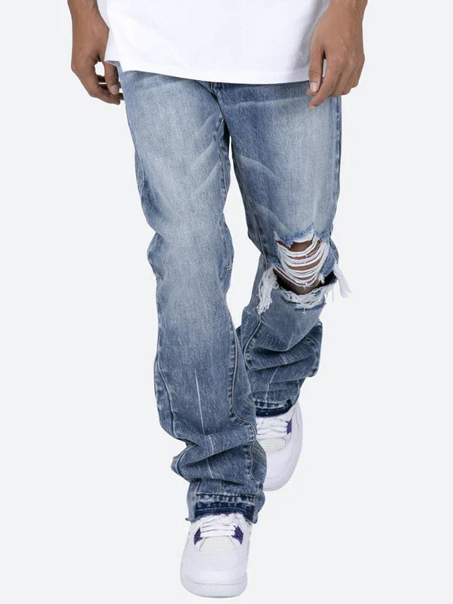 BlazeStreet® - Jeans With Flare Design Ripped