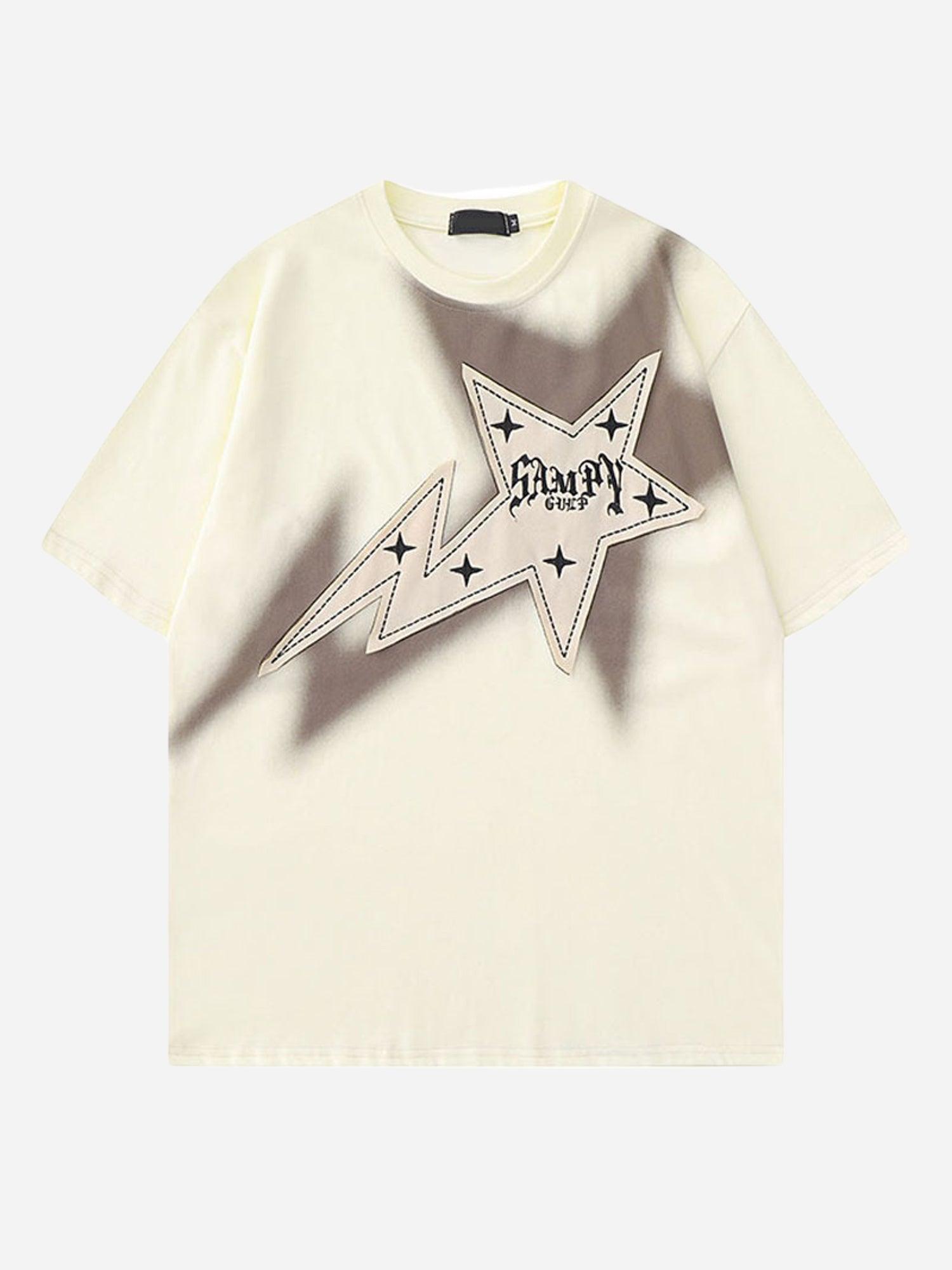 BlazeStreet® - Star Knitwear T-Shirt