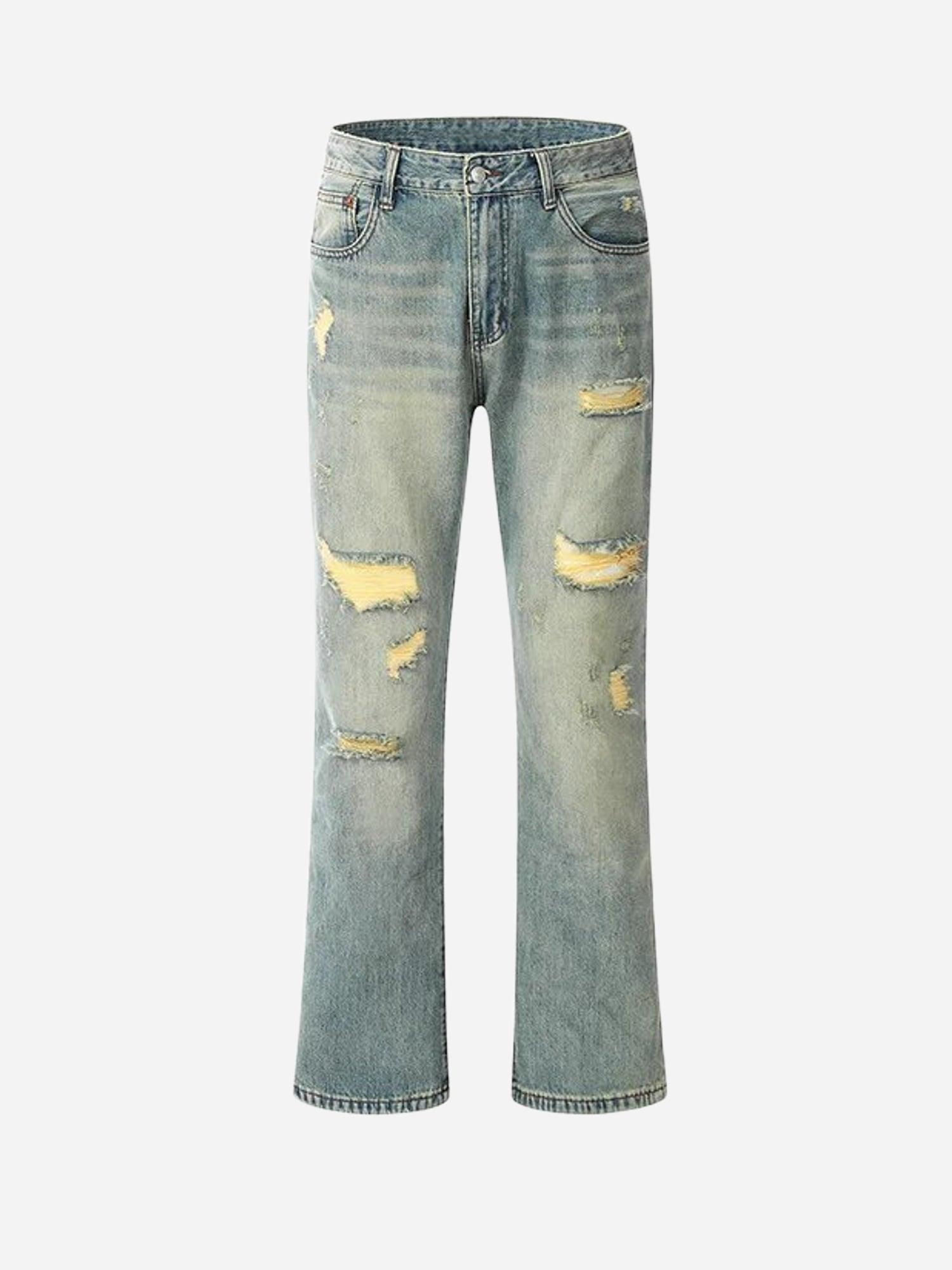 BlazeStreet® - Jeans With Distressed Design