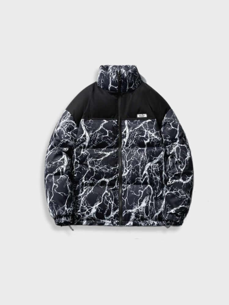 BlazeStreet® - Dark Tree Puffer Jacket