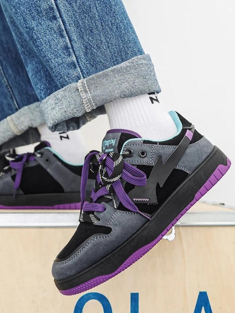 BlazeStreet® - Purple Suede Heart Dunks