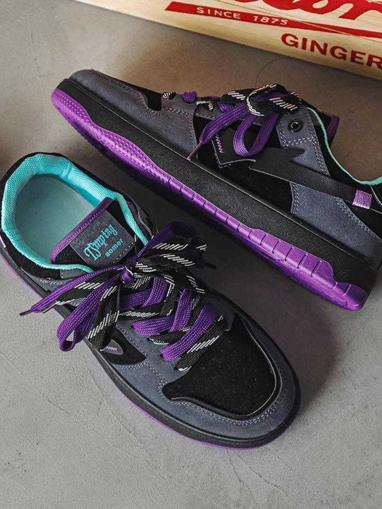 BlazeStreet® - Purple Suede Heart Dunks