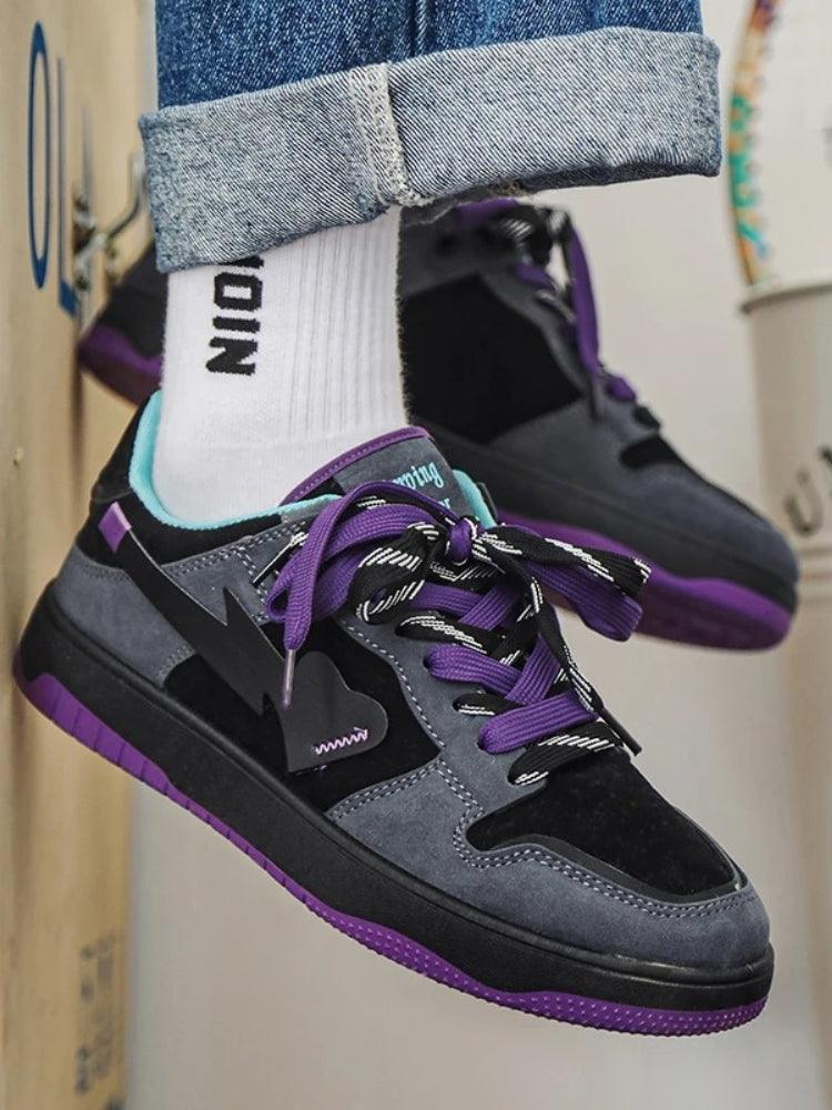 BlazeStreet® - Purple Suede Heart Dunks