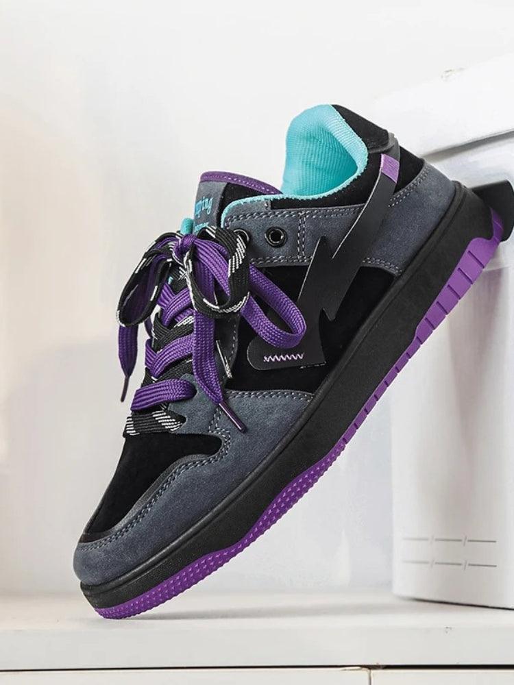 BlazeStreet® - Purple Suede Heart Dunks