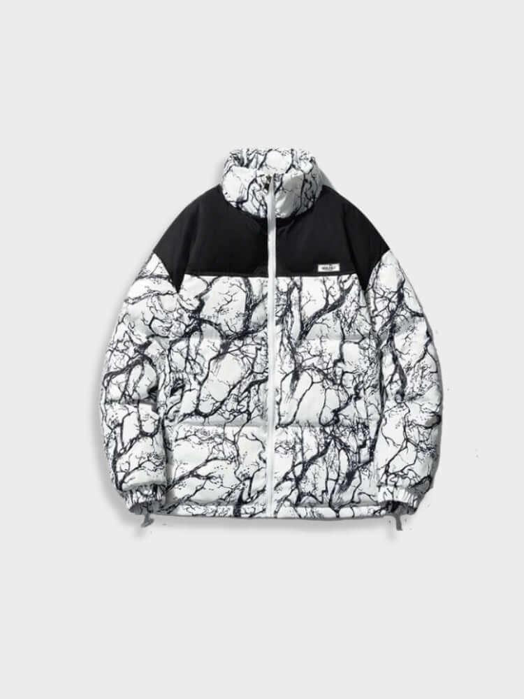 BlazeStreet® - Dark Tree Puffer Jacket